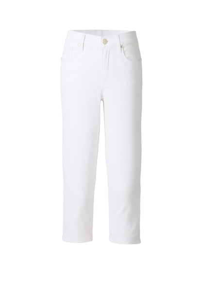 Cindy Capri Jean White Denim | Venus Featured