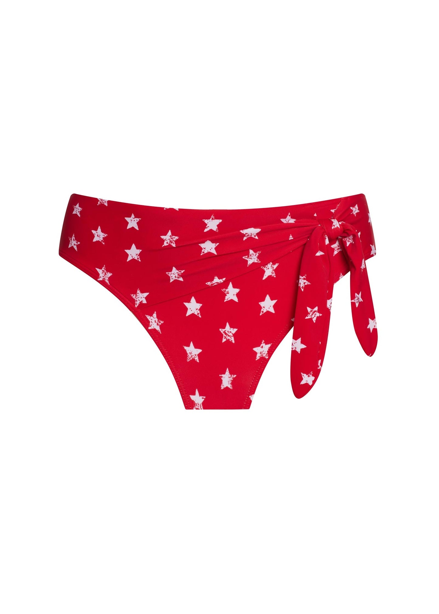 Kauai Bikini Bottom Red Stars | Venus Cost Saving