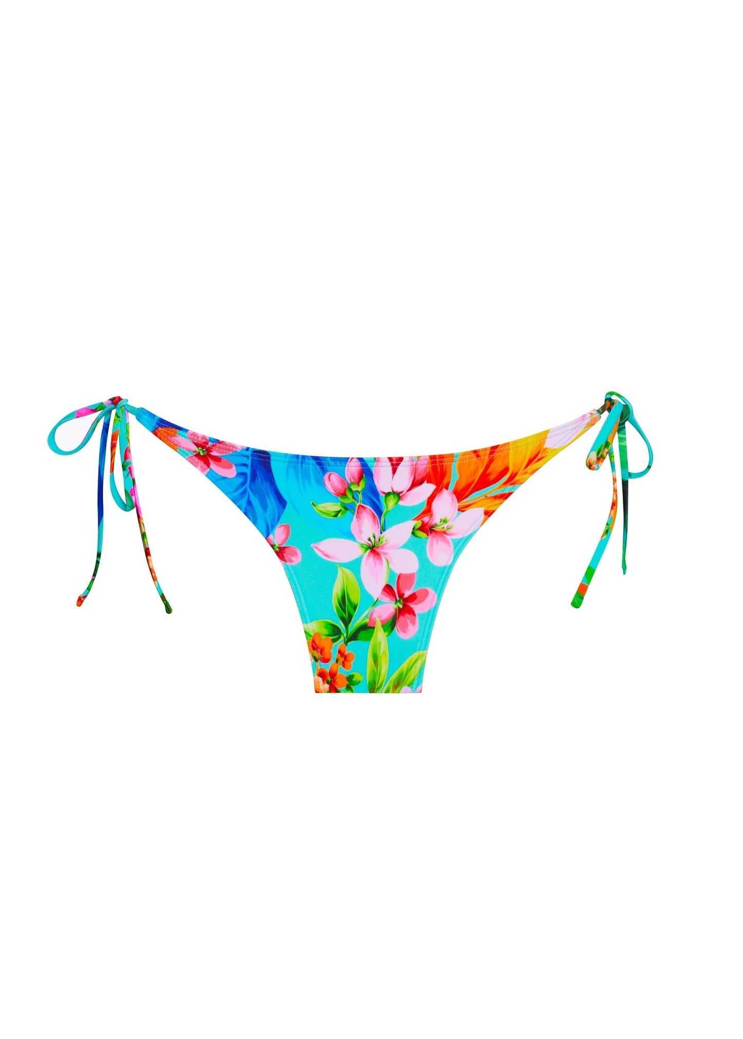 Miami Side Tie Bottom Aqua Fiesta Floral | Venus Special Offer