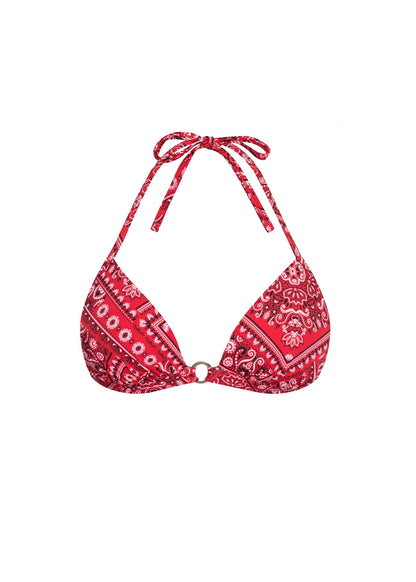 Santa Cruz Push-Up Triangle Top Bandana | Venus Popular Choice