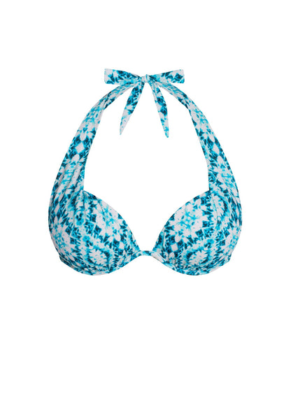 Marilyn Push Up Bikini Top Shibori Tiles | Venus Customer Favorite