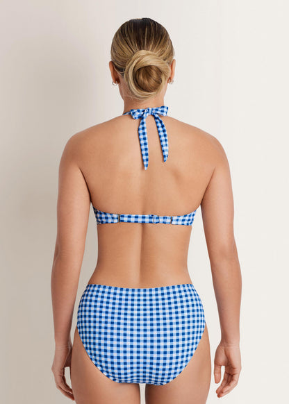 Maui Bikini Bottom Blue Gingham | Venus Budget Friendly