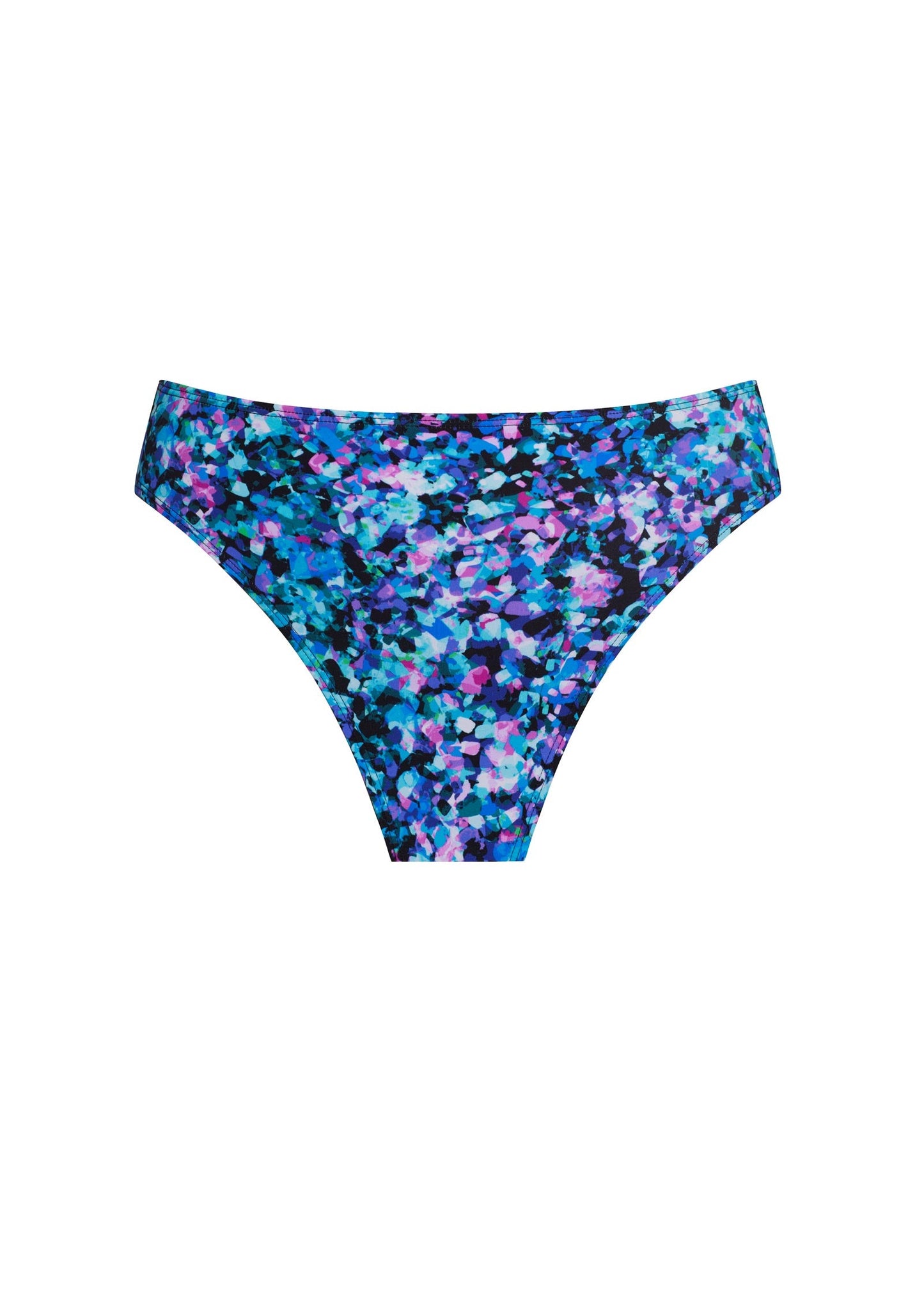 Fiji Mid Rise Moderate Bikini Bottom Wildflower | Venus Best Seller