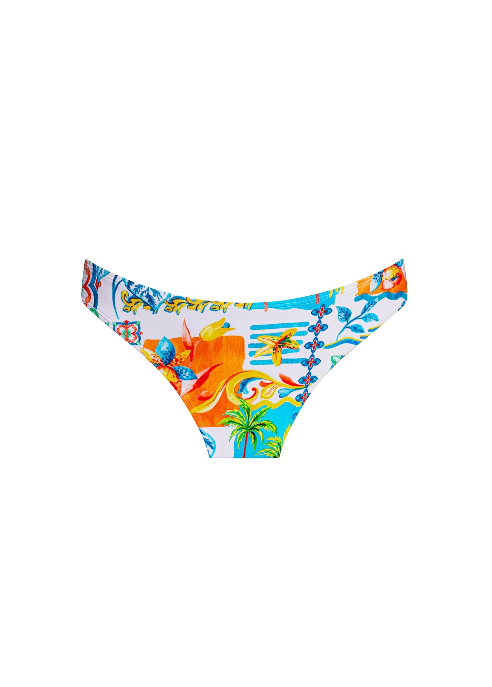 Bali Classic Scoop Front Bikini Bottom Beachy Scenes | Venus Featured