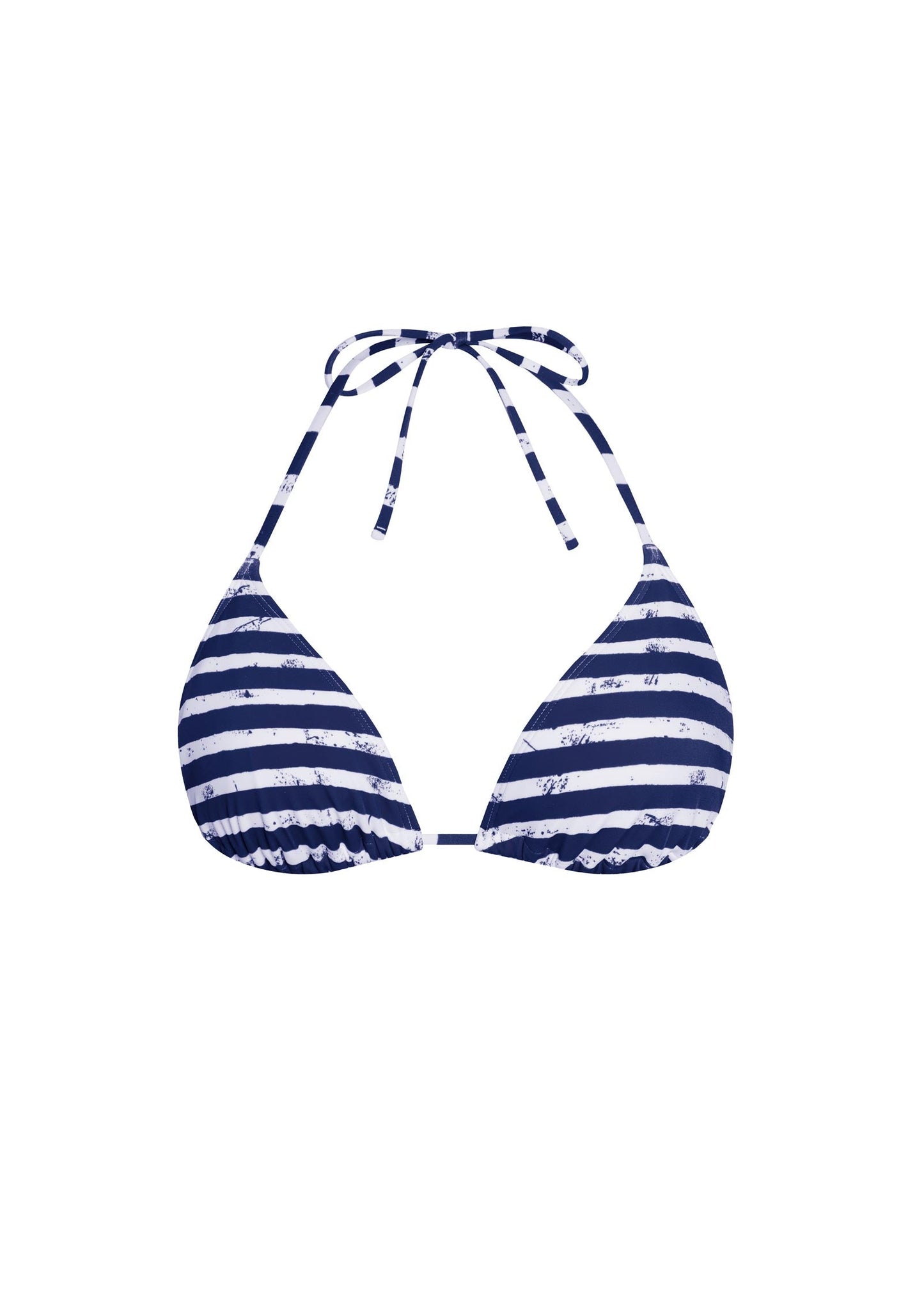 Bahamas Triangle Bikini Top Blue Stripe | Venus Customer Favorite