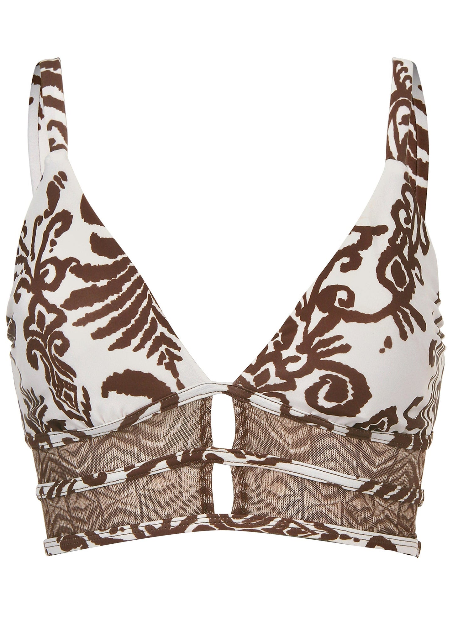 Strappy Longline Top - Mystic Paisley | Venus Affordable