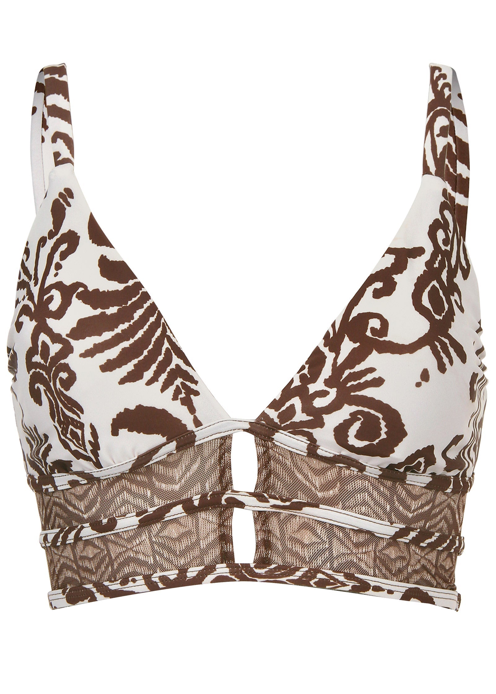 Strappy Longline Top - Mystic Paisley | Venus Affordable