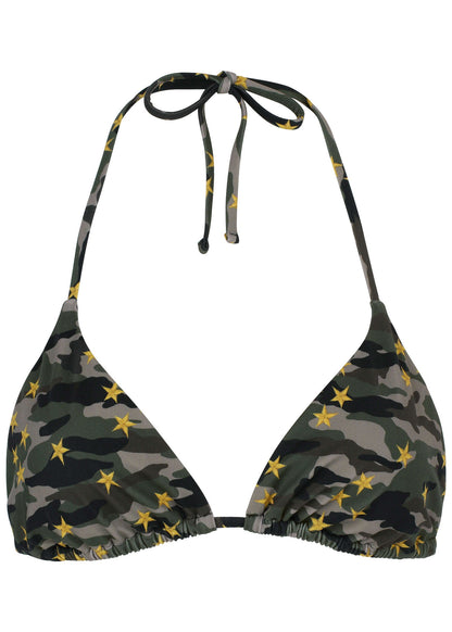Bahamas Triangle Bikini Top - Starry Camo | Venus Featured