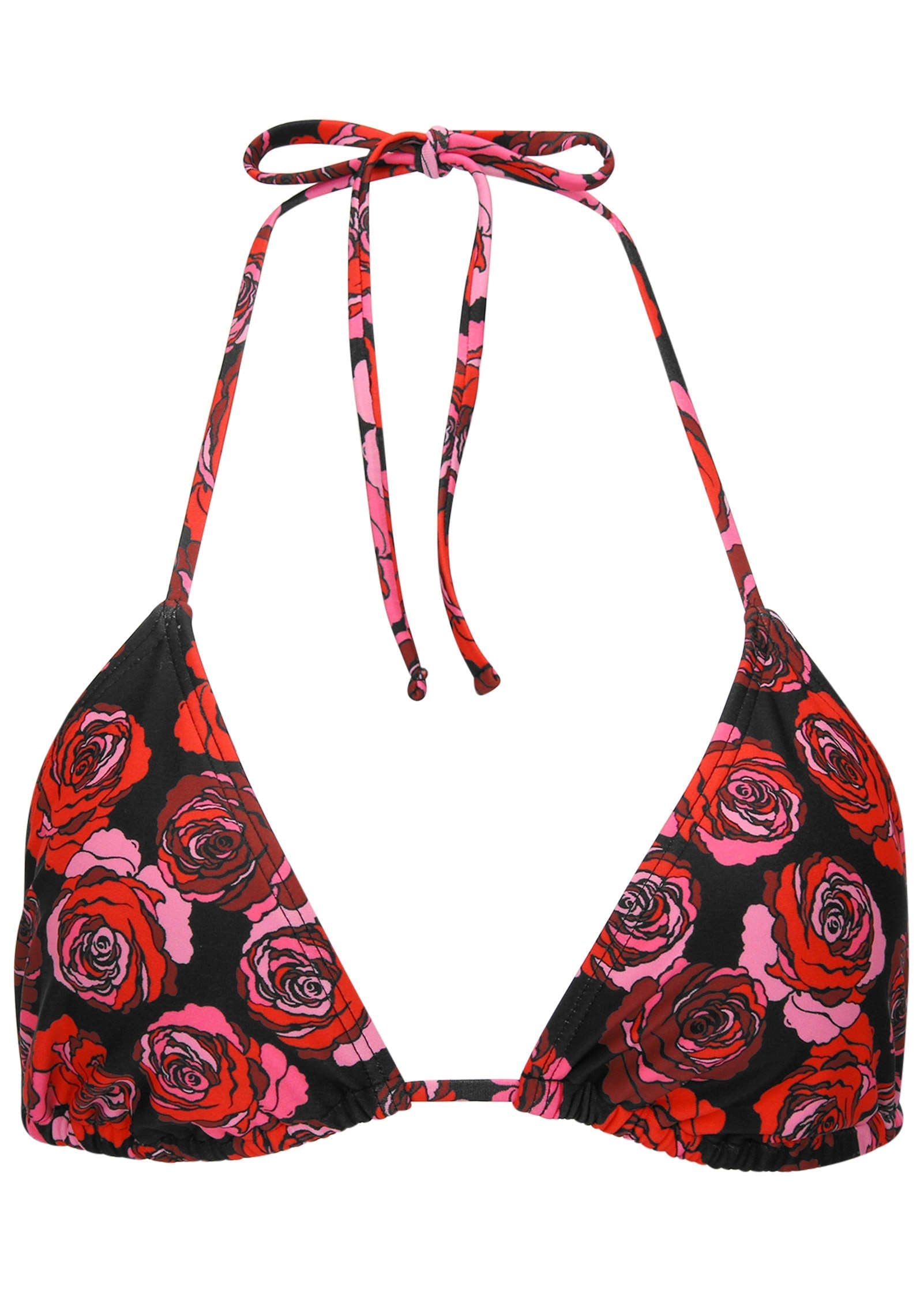 Bahamas Triangle Bikini Top - Rose Garden | Venus Value