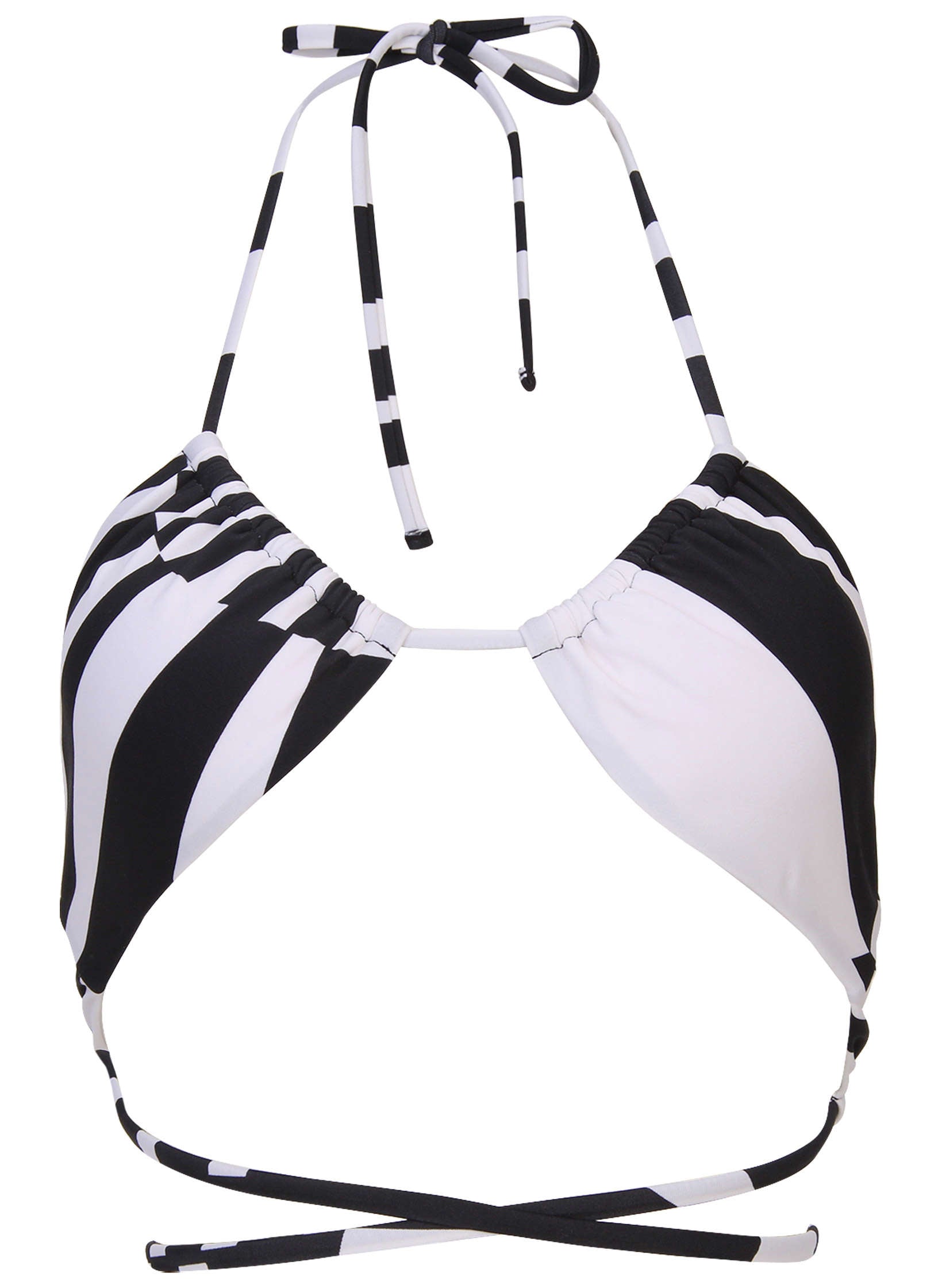 Strappy Ibiza Triangle Top - Modern Abstract | Venus Popular Choice