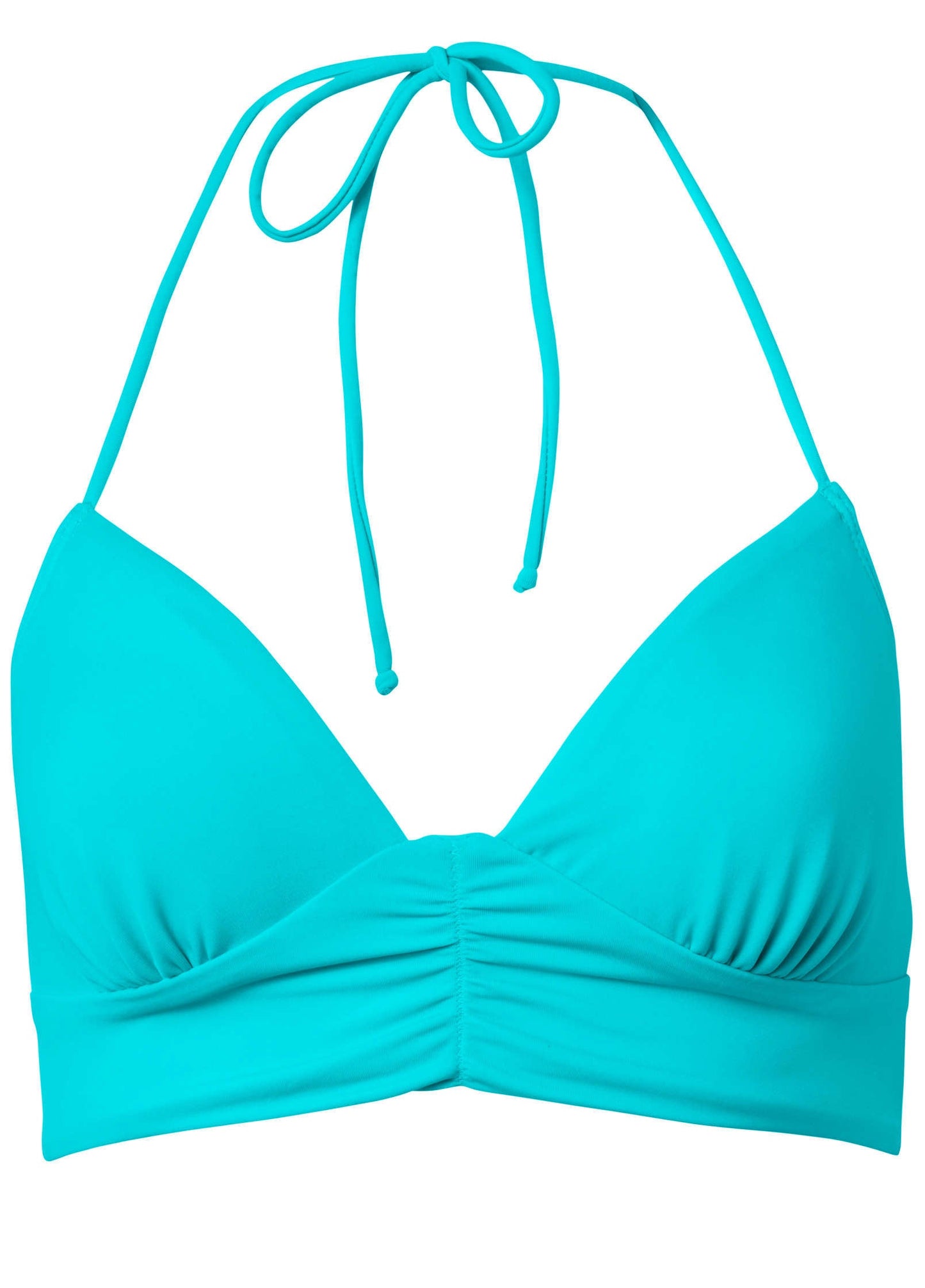 Gathered Triangle Top - Aqua Reef | Venus Sale