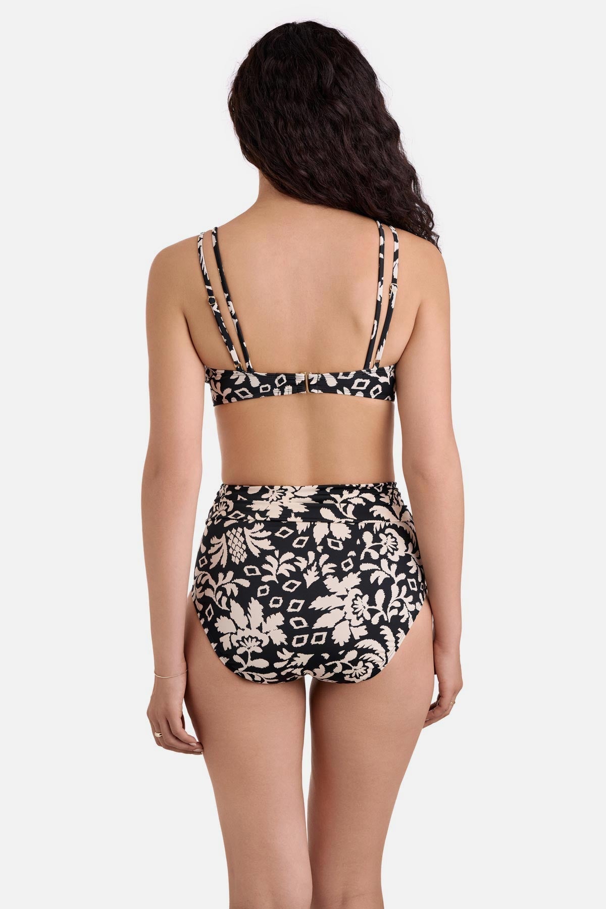 Shape Solver Clare Twist Underwire Bra Top Palm Royale | Venus Great Deal
