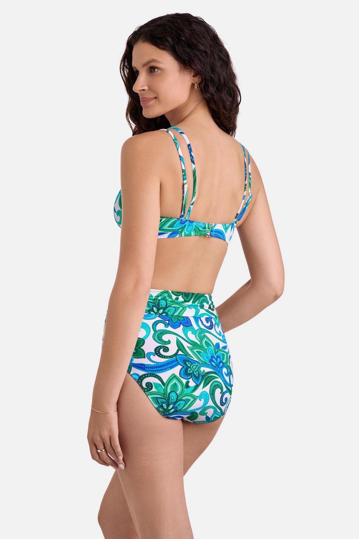 Shape Solver Clare Twist Underwire Bra Imperial Paisley | Venus Special Offer