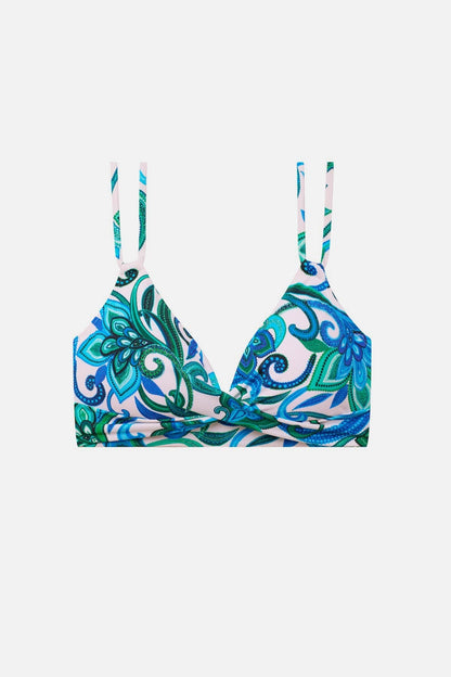 Shape Solver Clare Twist Underwire Bra Imperial Paisley | Venus Special Offer