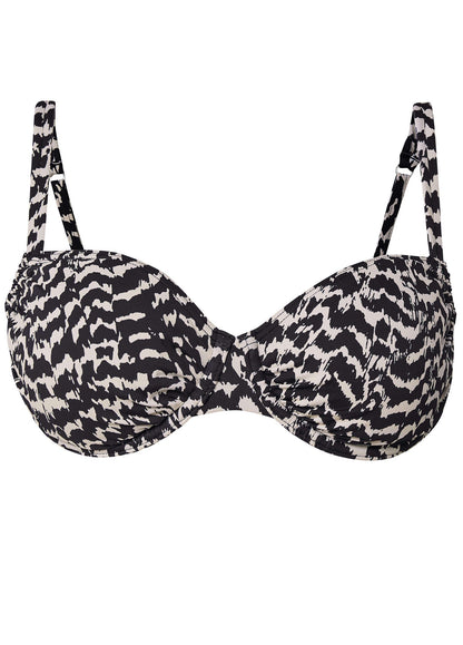 Double Strap Underwire Top - Electric Wave | Venus Featured