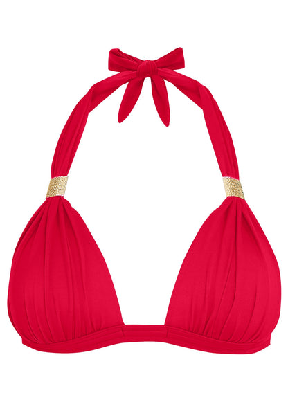 Goddess Push-Up Halter Top - Red Hot | Venus Cost Saving