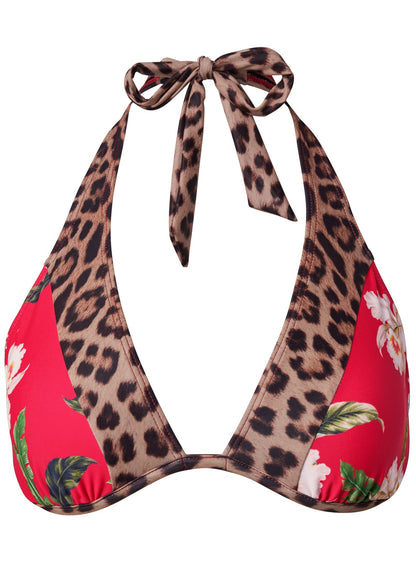 Belize Underwire Halter Top - Tula Floral | Venus Featured