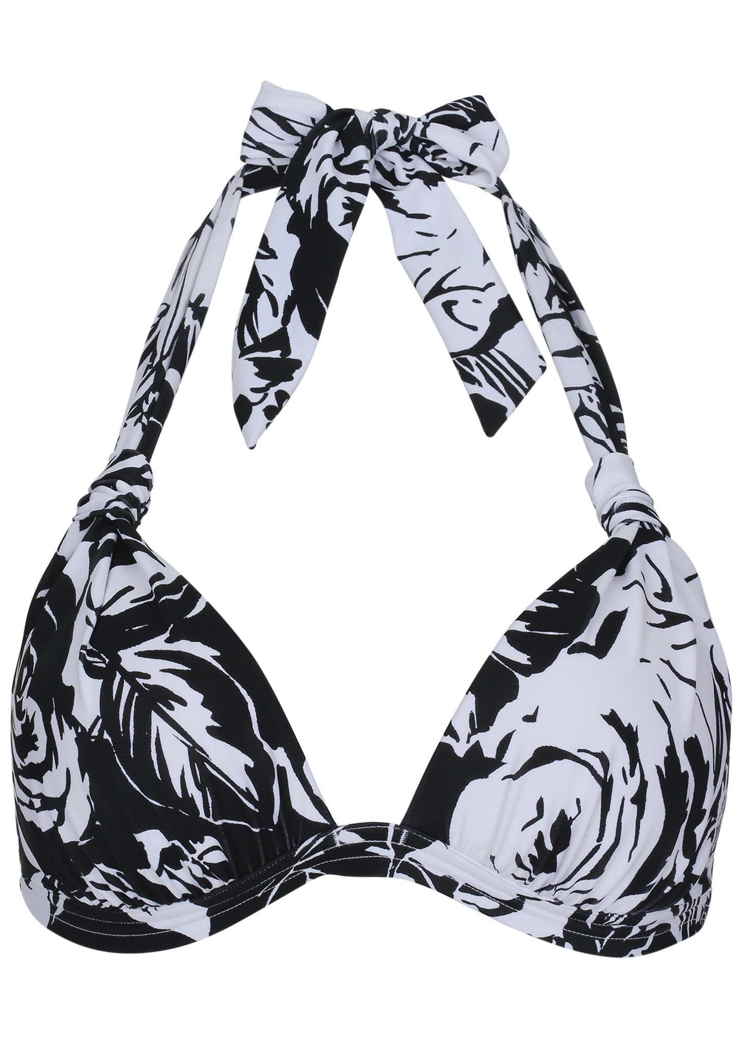 Goddess Push-Up Bikini Top - Inverted Roses | Venus Popular Choice
