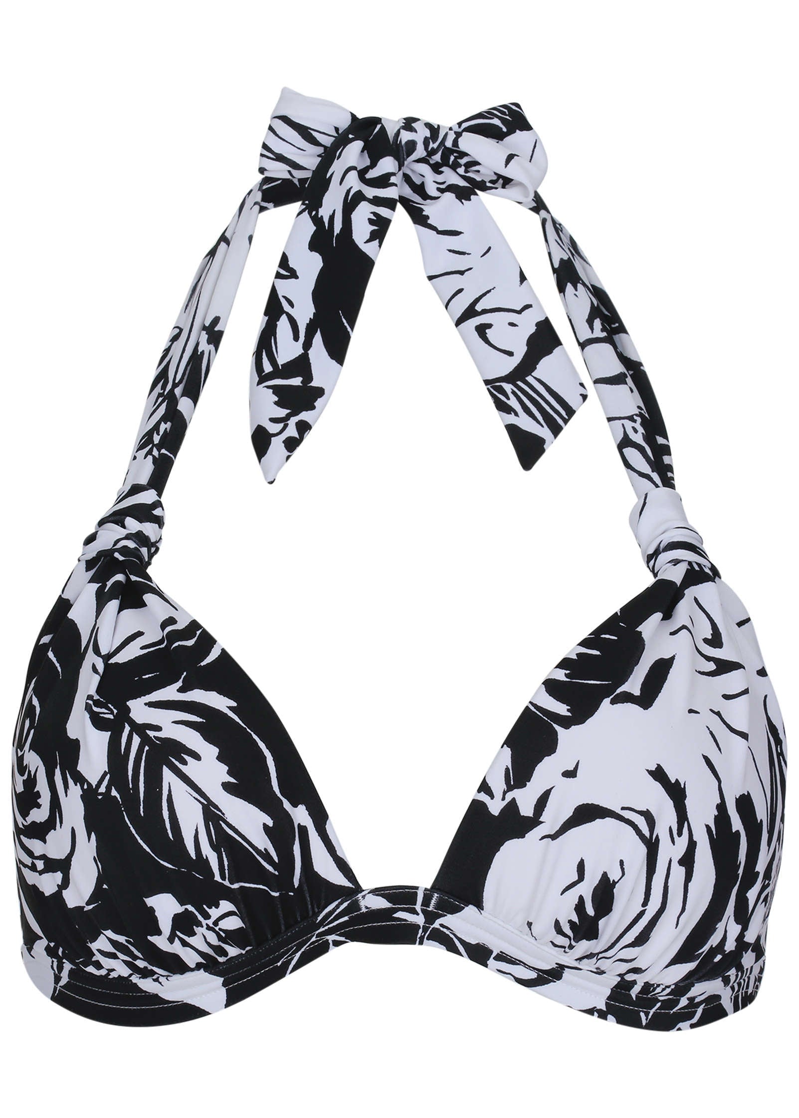 Goddess Push-Up Bikini Top - Inverted Roses | Venus Popular Choice