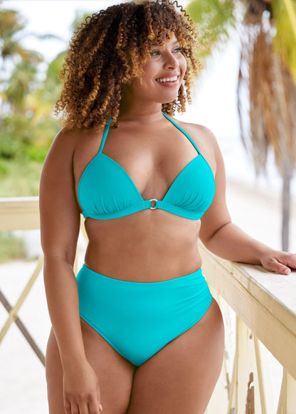 Santa Cruz Aqua Push Up Triangle Bikini Top | VENUS | Venus Limited Edition