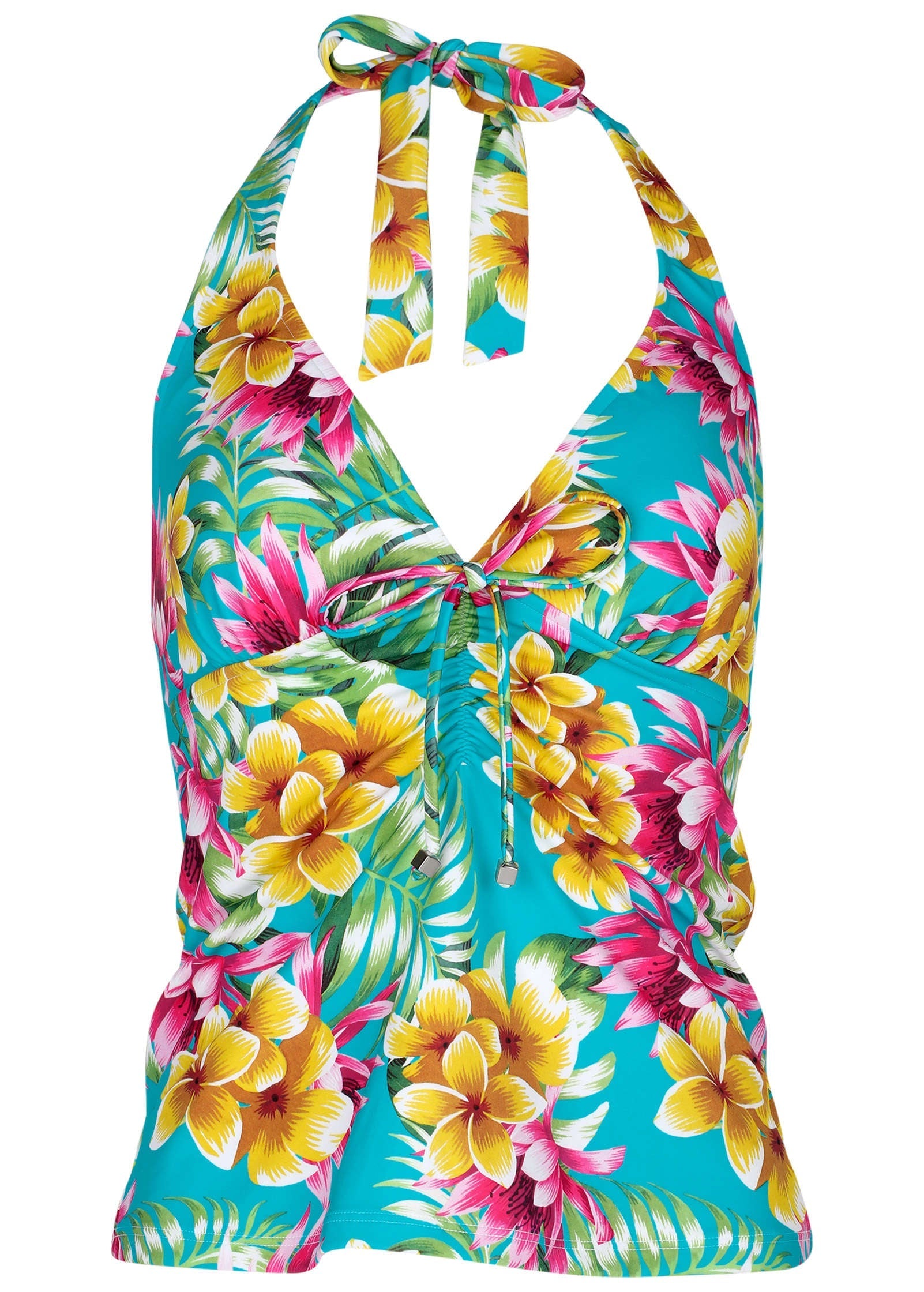 Sicily Halter Tankini Top - Highlighted Tropic | Venus Cost Saving