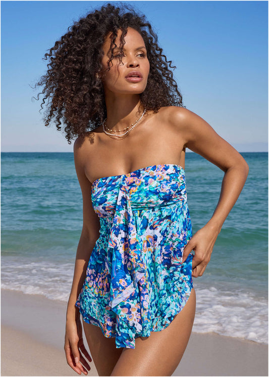 Lanai Bandeau Tankini Top - Harmonious | Venus Special Offer