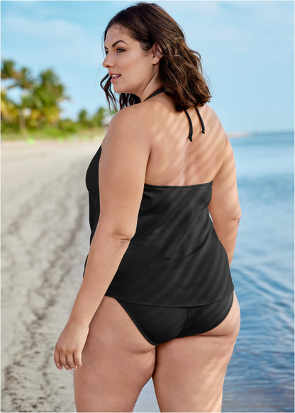 Mykonos Tankini Top - Black Beauty | Venus Affordable