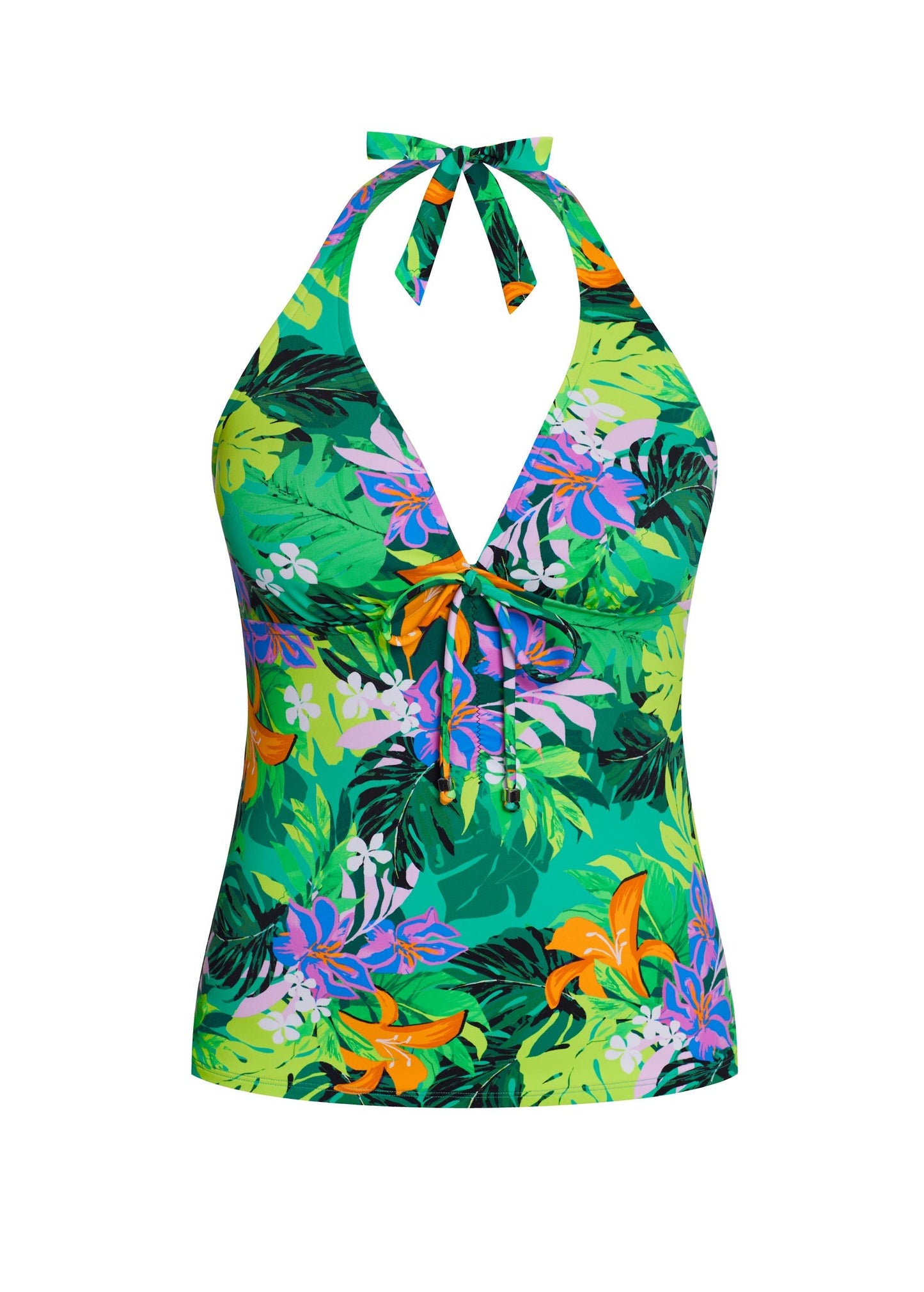 Sicily Halter Tankini Top Jungle Collage | Venus Limited Edition