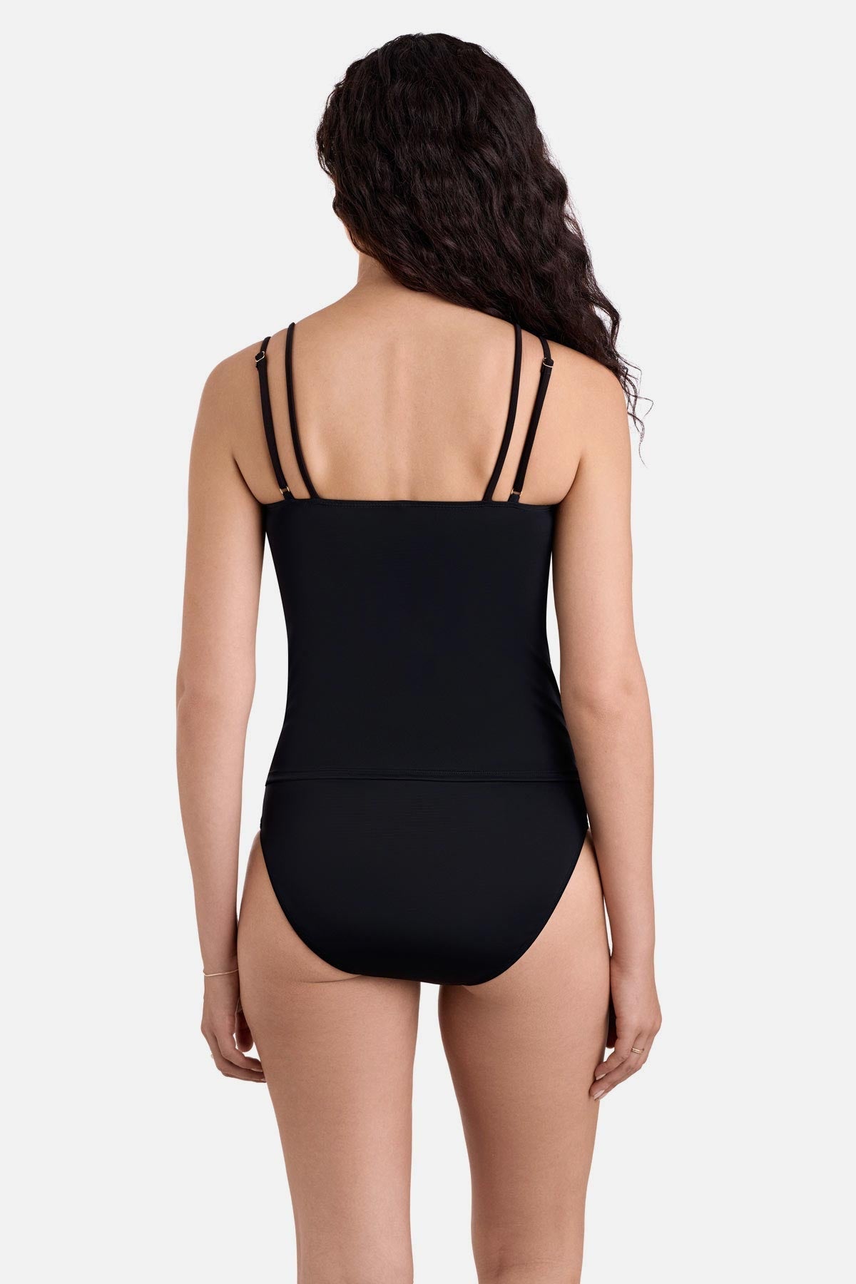 Shape Solver Tessa Underwire Tankini Top Black | Venus Affordable