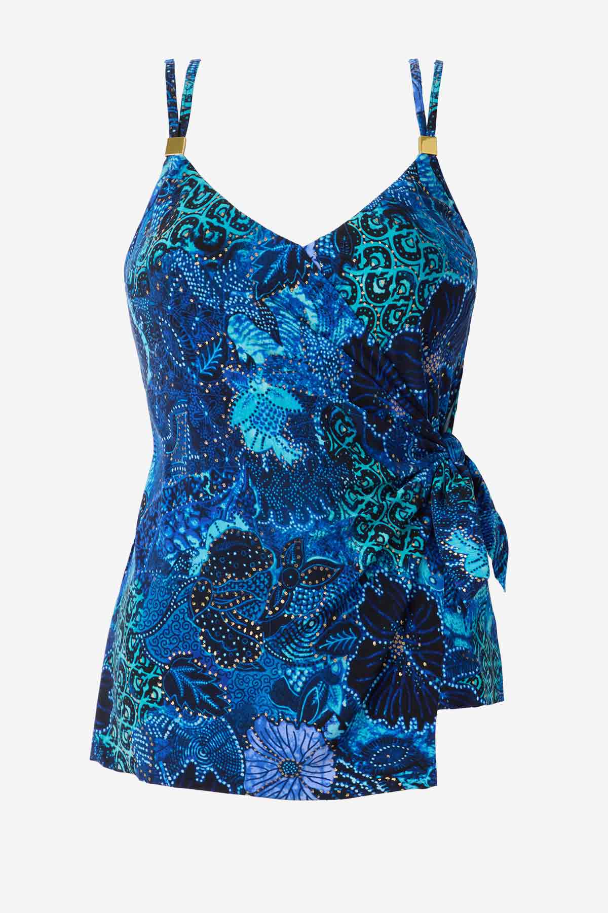 Carma Tankini Top in Jewels In The Nile | Venus Limited Edition