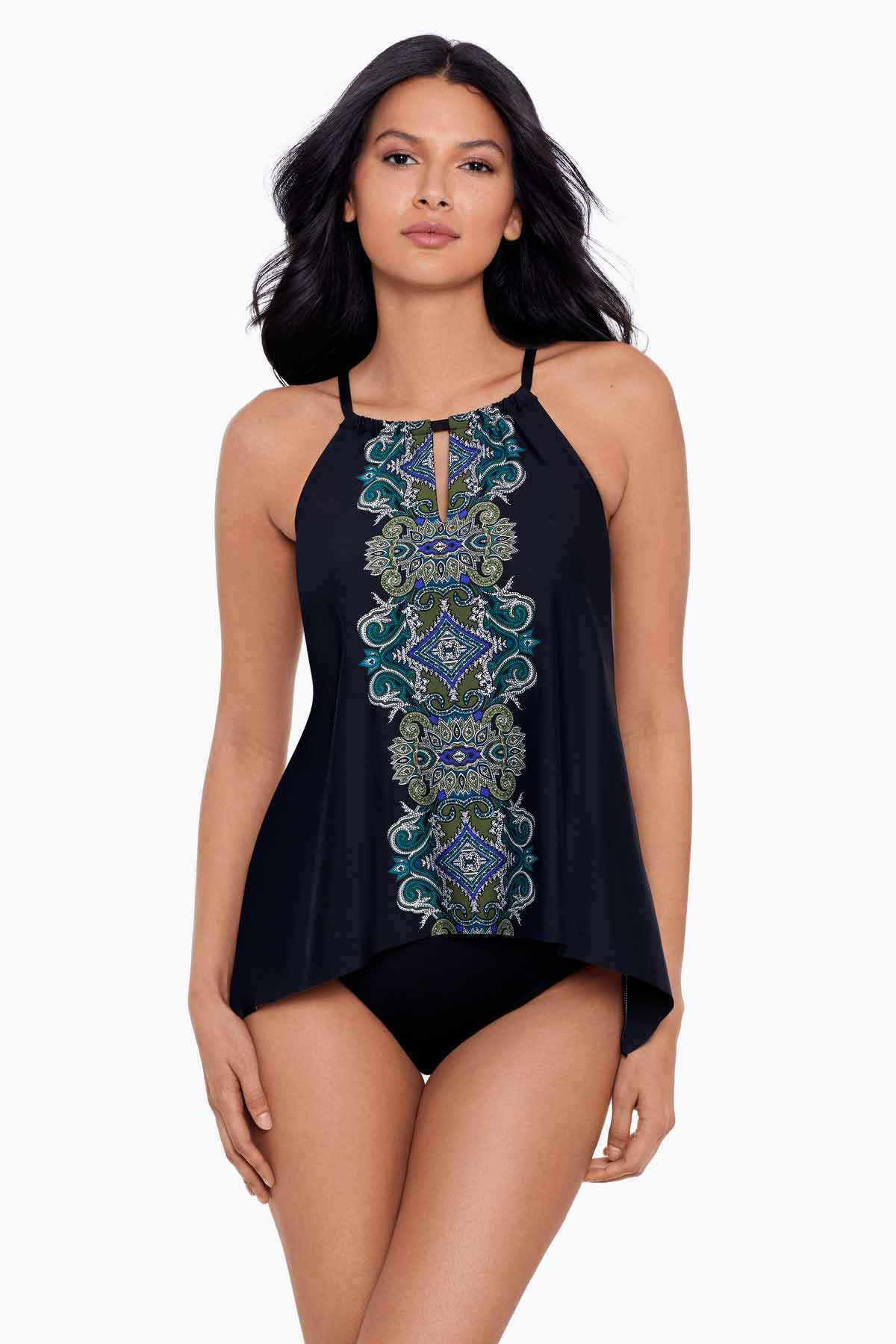 DD-Cup Peephole Tankini Top in Precioso | Venus Budget Friendly