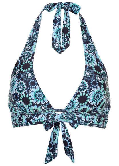 St Thomas Halter Top - Cool Kaleidoscope | Venus Limited Edition