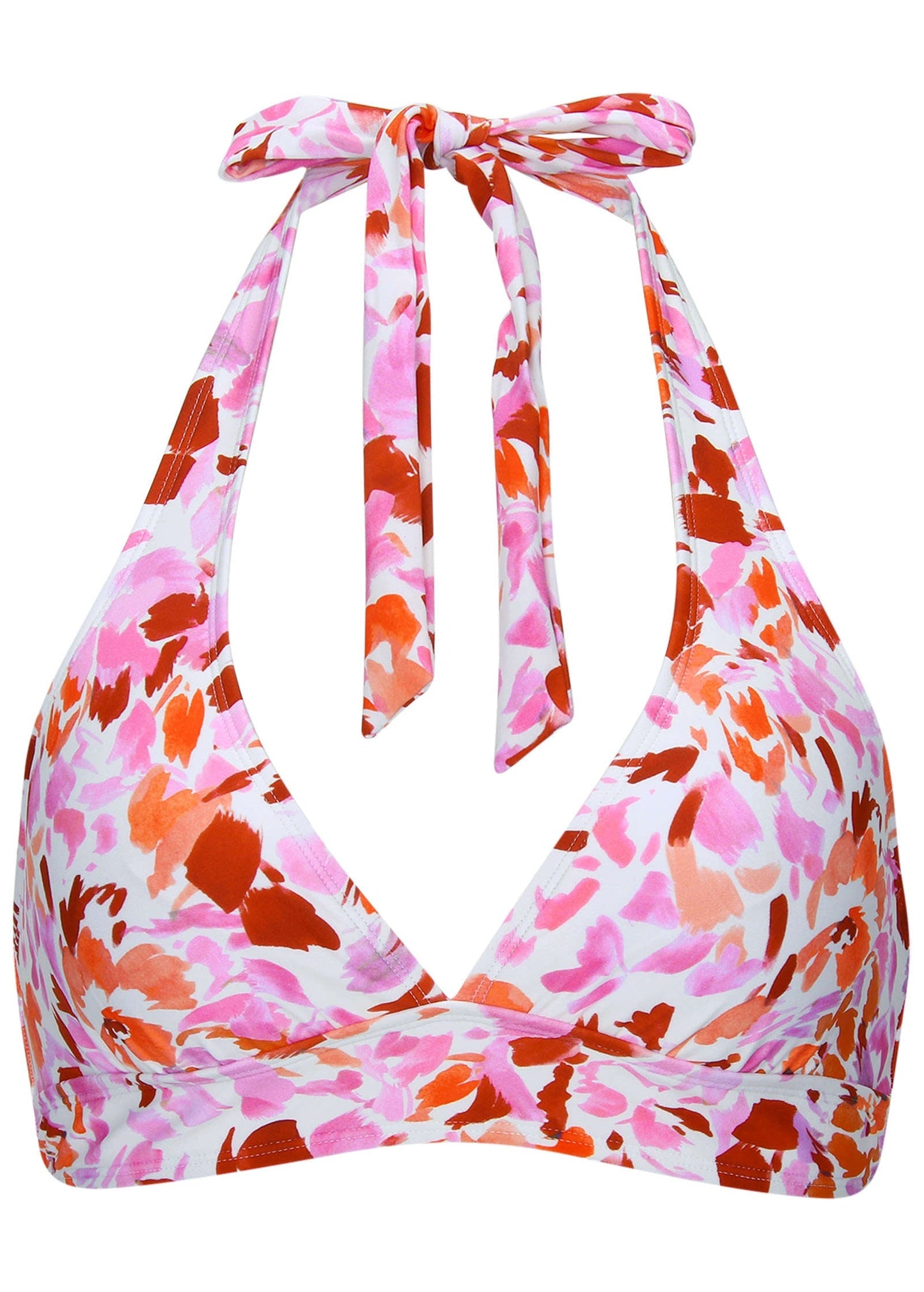 Anguilla Halter Bikini Top - Feathered Blooms | Venus Cost Saving