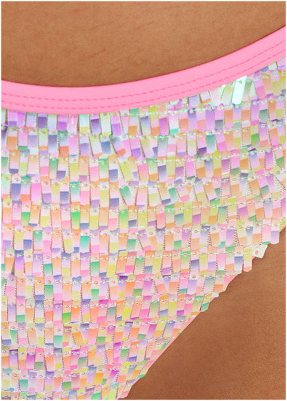 Getaway Glitz Malibu Cheeky Bottom - Pink Multi | Venus Special Offer
