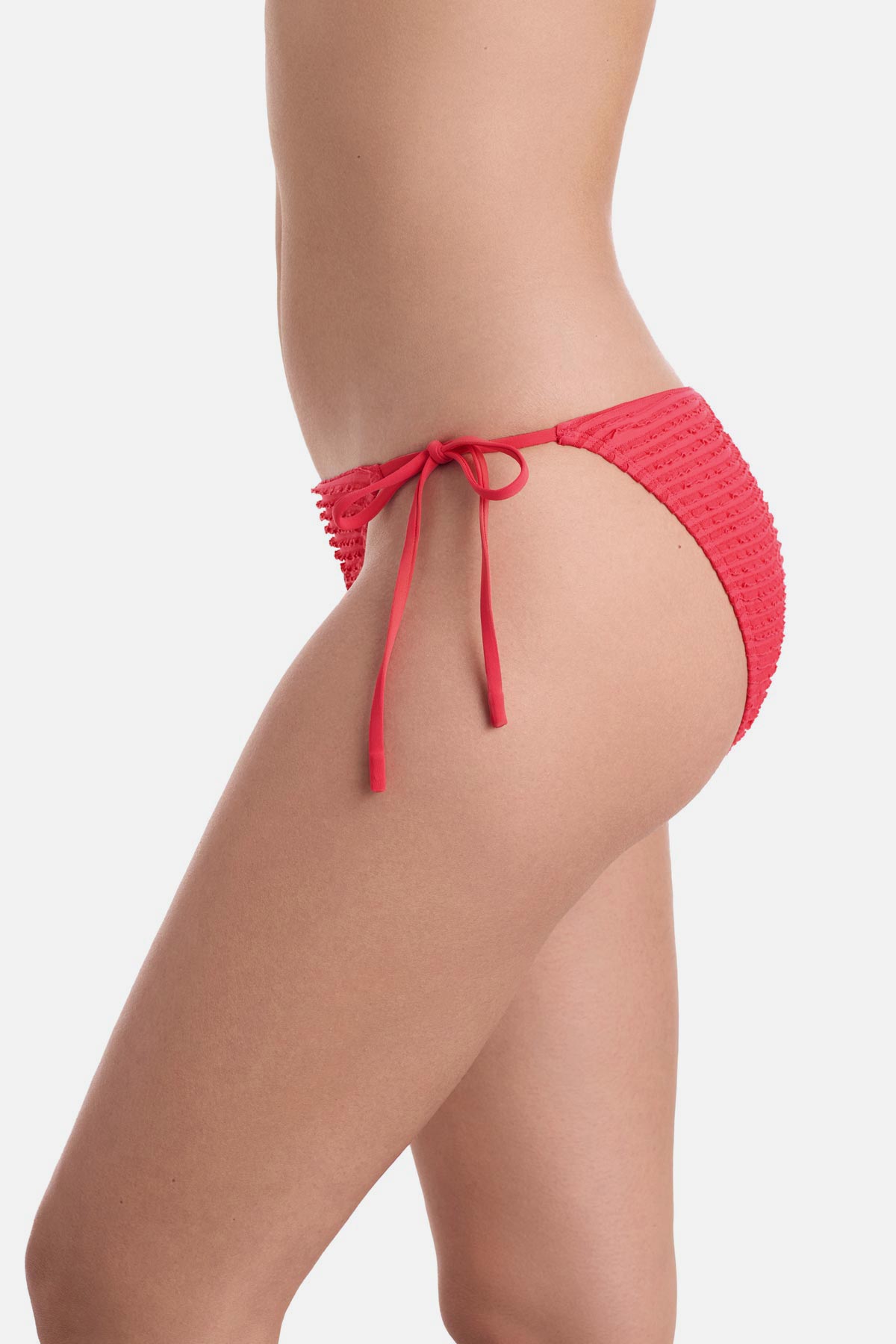 Peyton Tie Side Pant - Baby Ruffle Hot Coral | Venus Special Offer