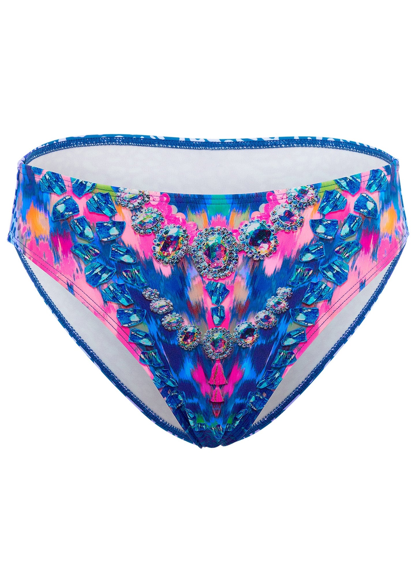 Fiji Moderate Bikini Bottom - Timeless Treasure | Venus Customer Favorite