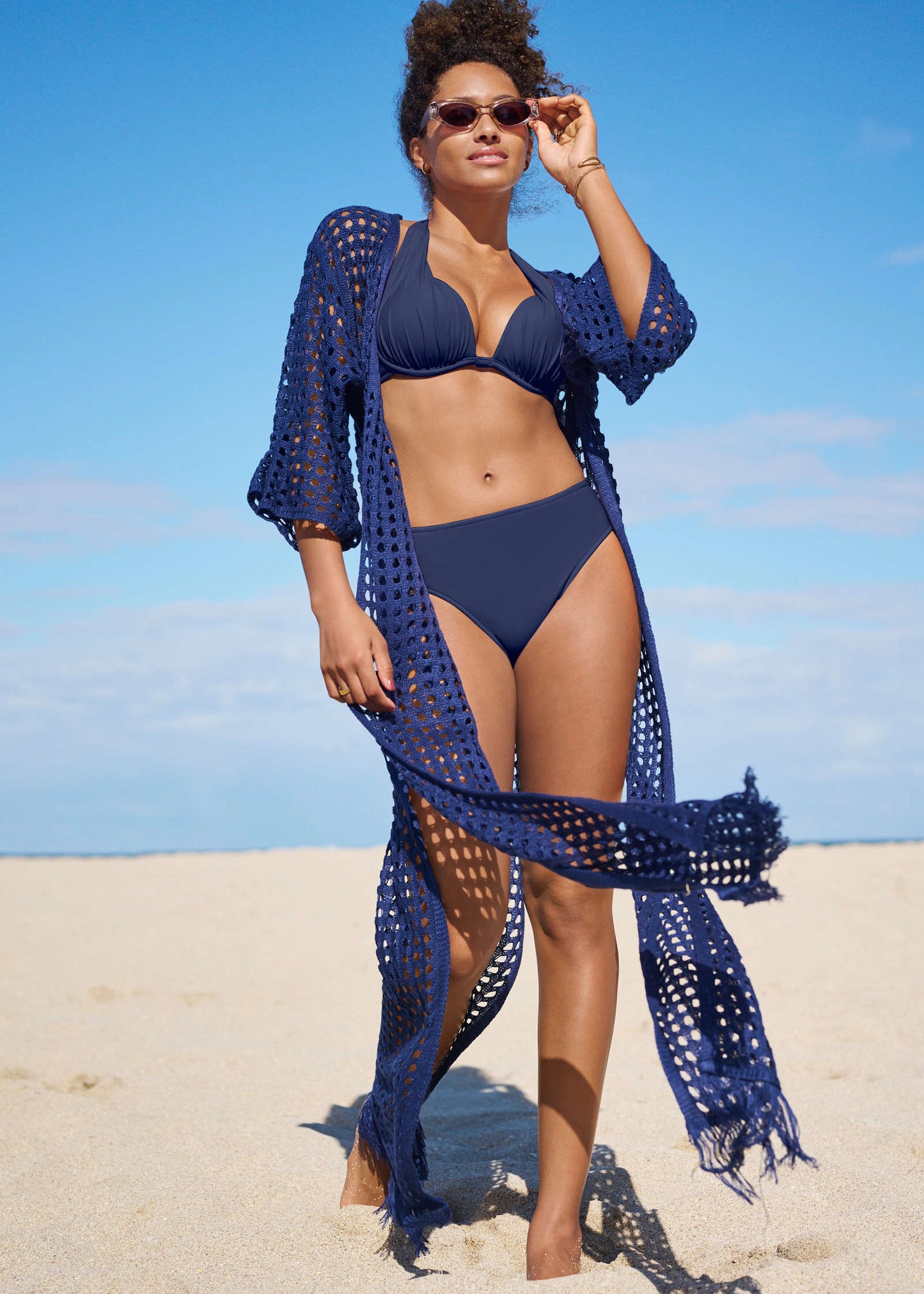 Fiji Moderate Bikini Bottom - Ultramarine Blue | Venus Special Offer