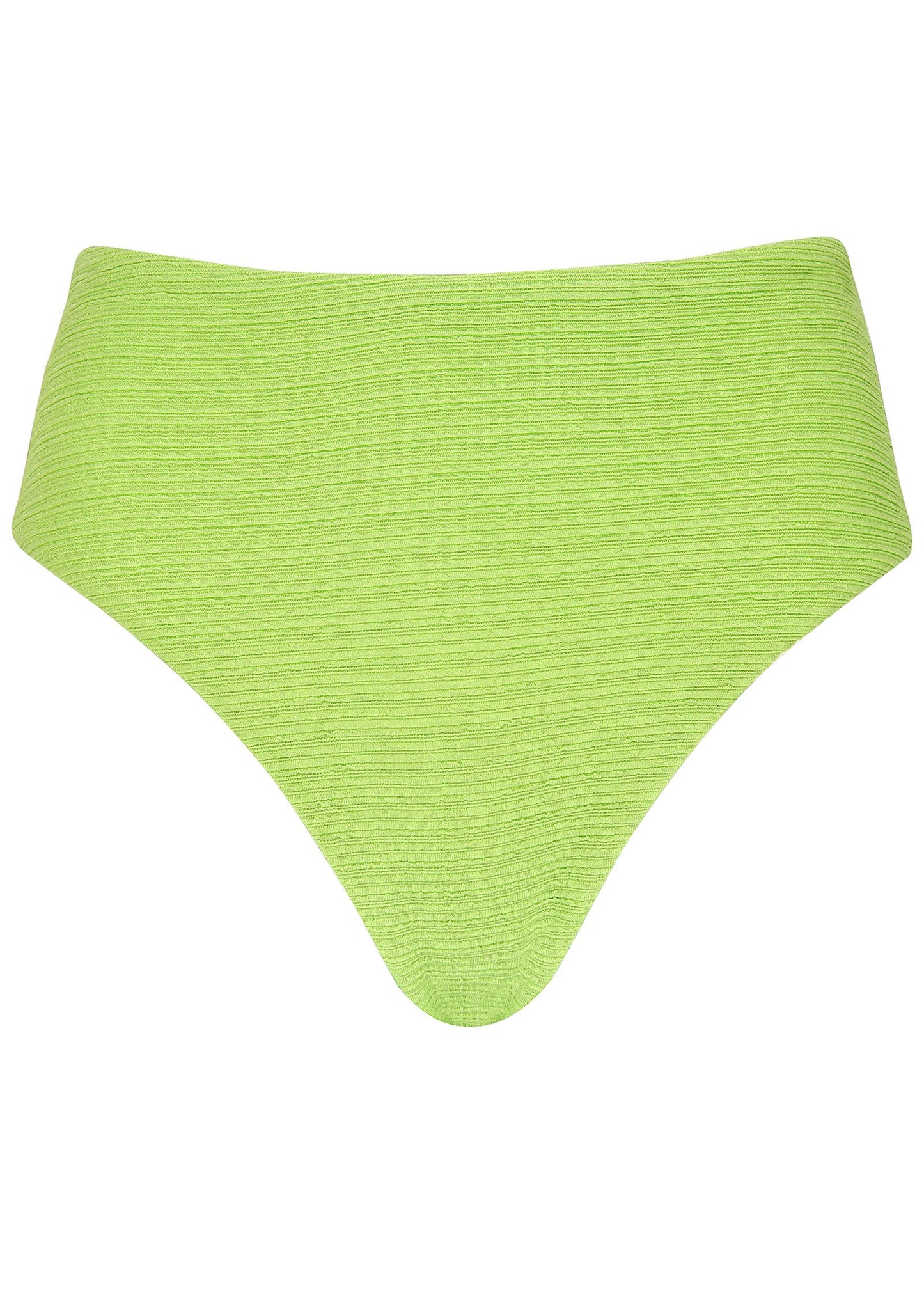 Textured Fiji Bottom - Bright Lime Green | Venus Featured