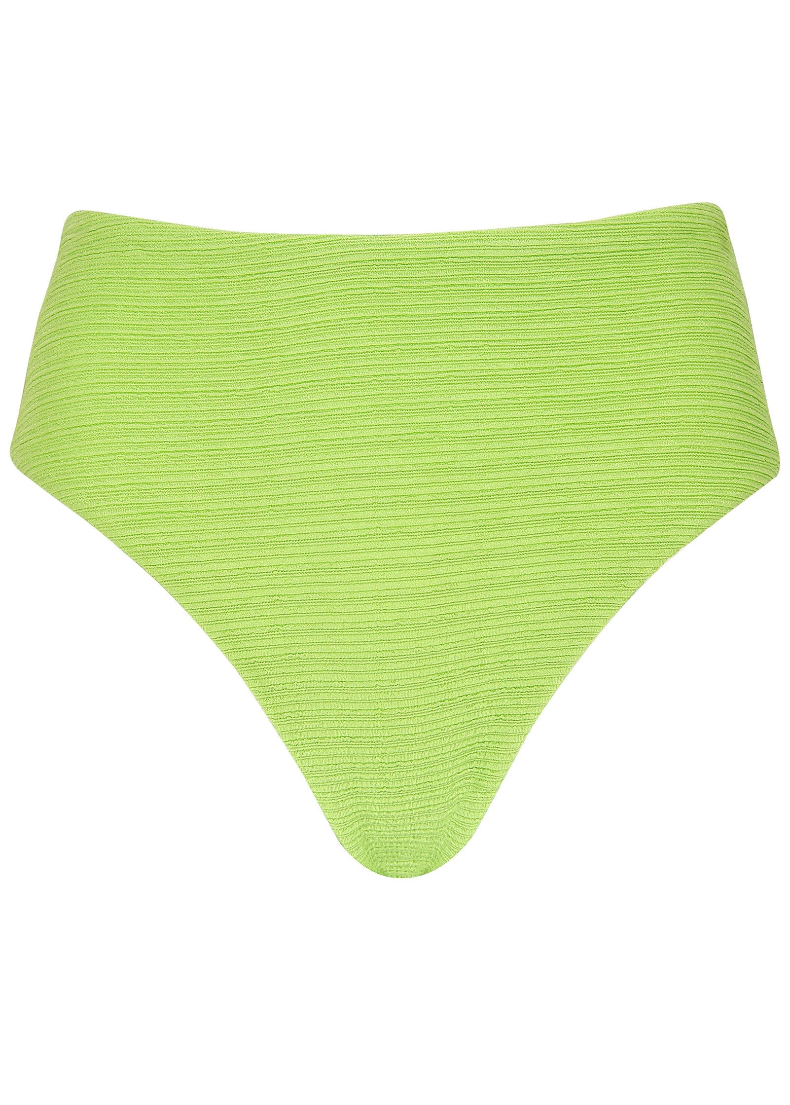 Textured Fiji Bottom - Bright Lime Green | Venus Featured
