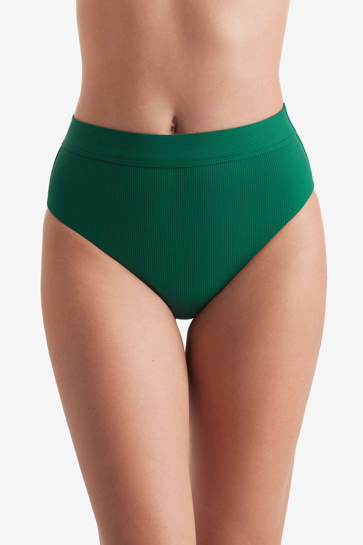 Mimi Flamingo Lido Rib Brooke High Waist Pant | Venus Featured