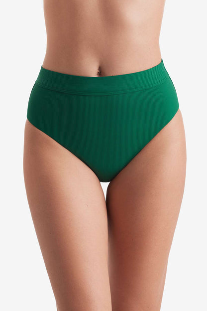 Mimi Flamingo Lido Rib Brooke High Waist Pant | Venus Featured