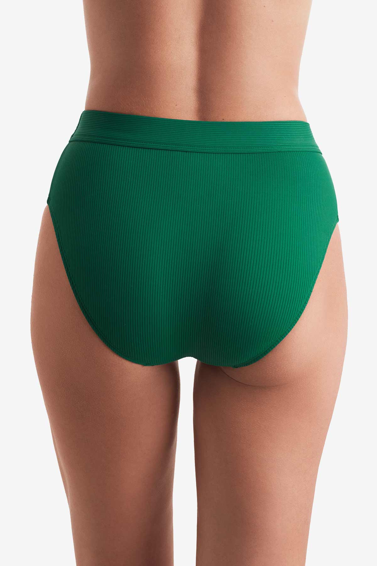 Mimi Flamingo Lido Rib Brooke High Waist Pant | Venus Featured