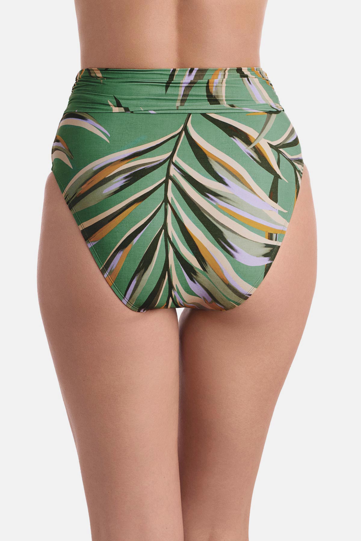Morgan High Waist Pant - Coastal Leaves | Venus Sale
