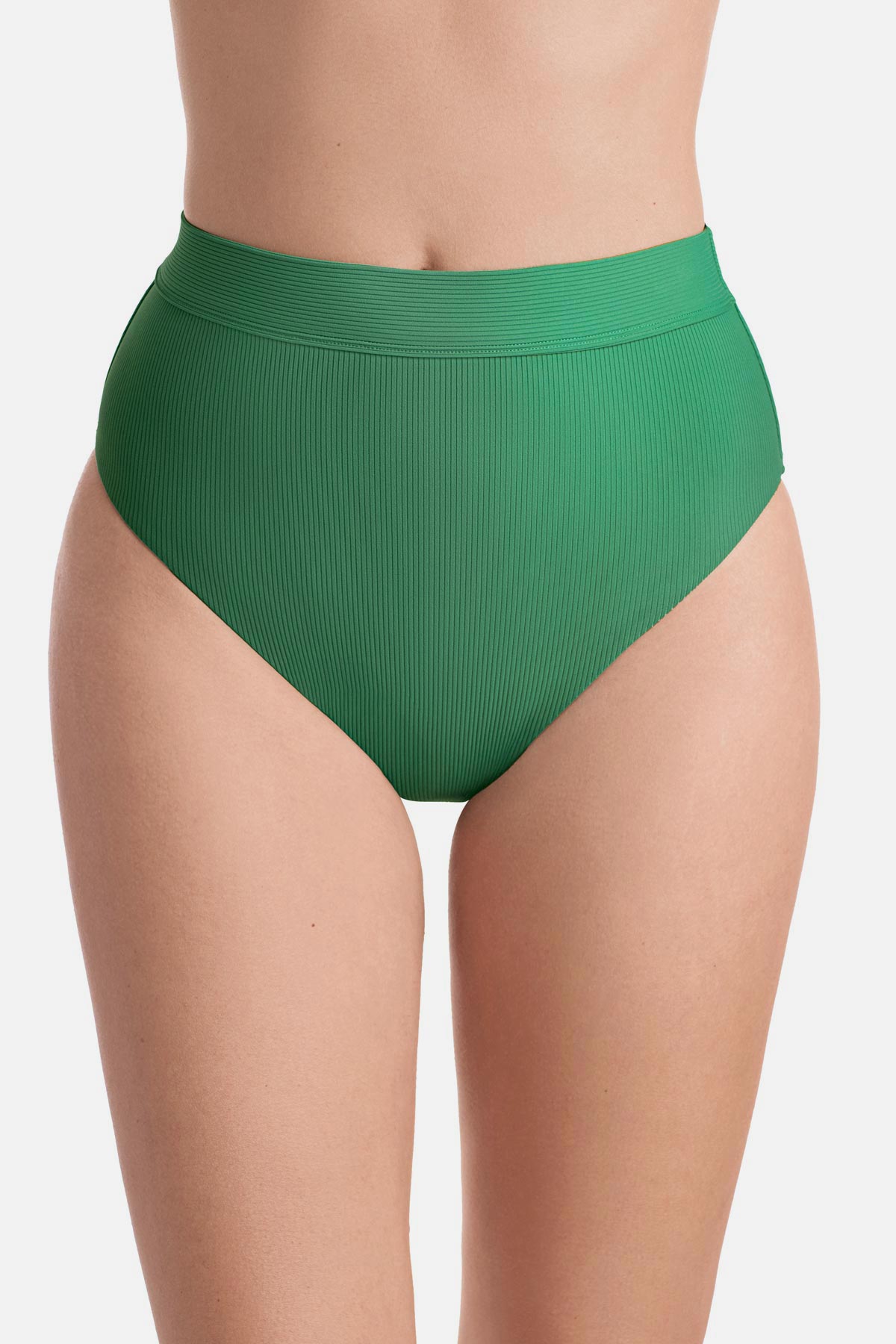 Brooke High Waist Pant - Sage Lido Rib | Venus Cost Saving