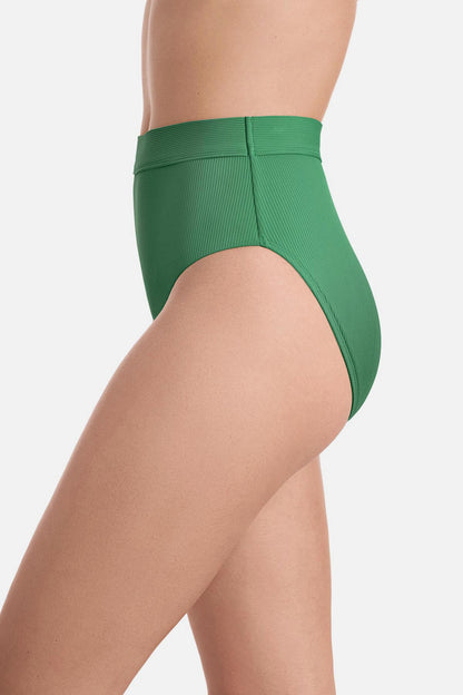 Brooke High Waist Pant - Sage Lido Rib | Venus Cost Saving