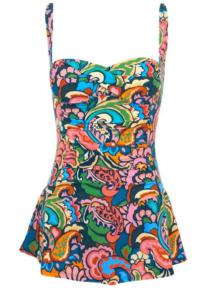 St. Tropez Swim Dress - Fiesta Paisley | Venus Value