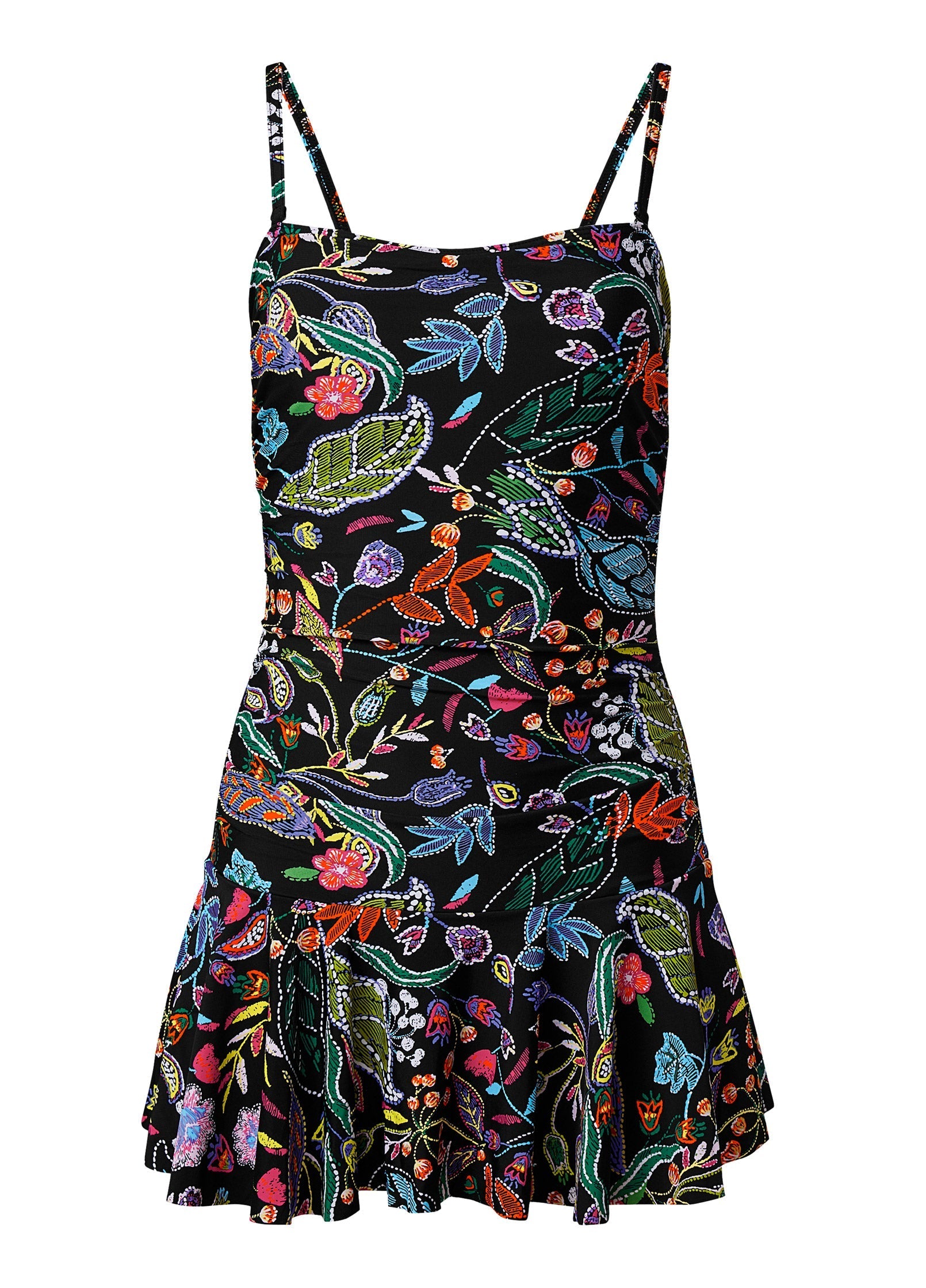 Venice Skirted Swim Dress - Midnight Elegance | Venus Great Deal