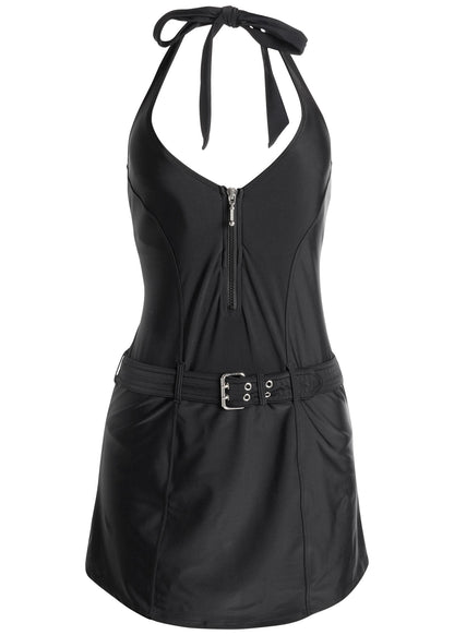 Slimming Swim Dress - Black Beauty | Venus Special Offer