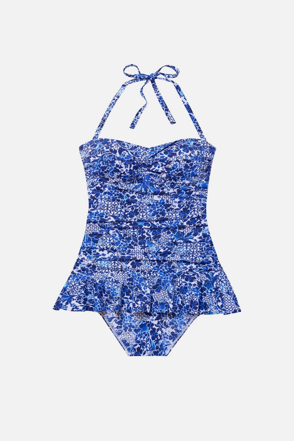 Shape Solver Summer Skirted One Piece Floral City | Venus Popular Choice