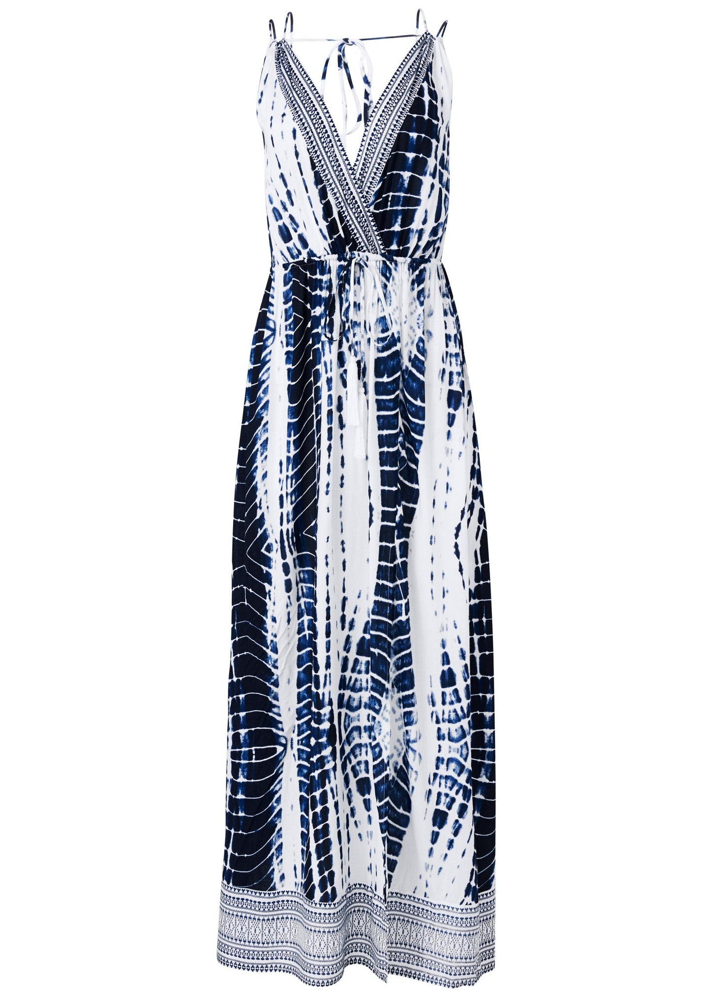 Maxi Cover-Up Dress - Blue Tie Dye | Venus Great Deal